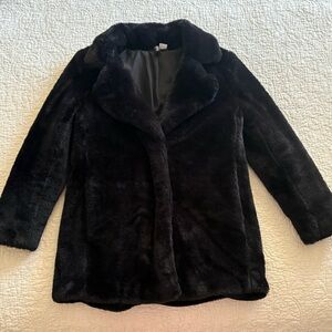 Divided Black Teddy Jacket